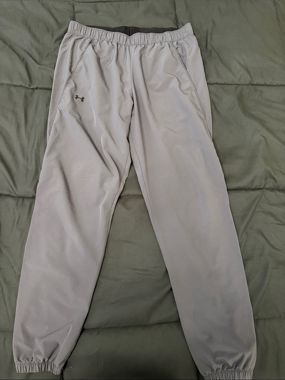 Under Armour Light Gray Men's Training Joggers